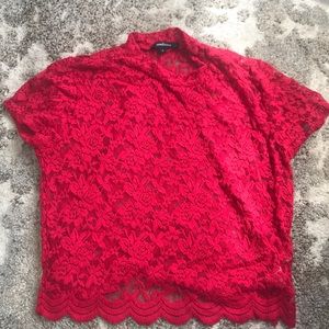 Ambiance Floral Knit Blouse